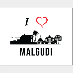 I love Malgudi Days Indian Literature Posters and Art